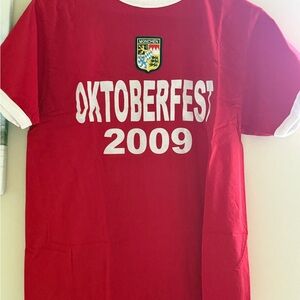 Made For You Red and White T-Shirt